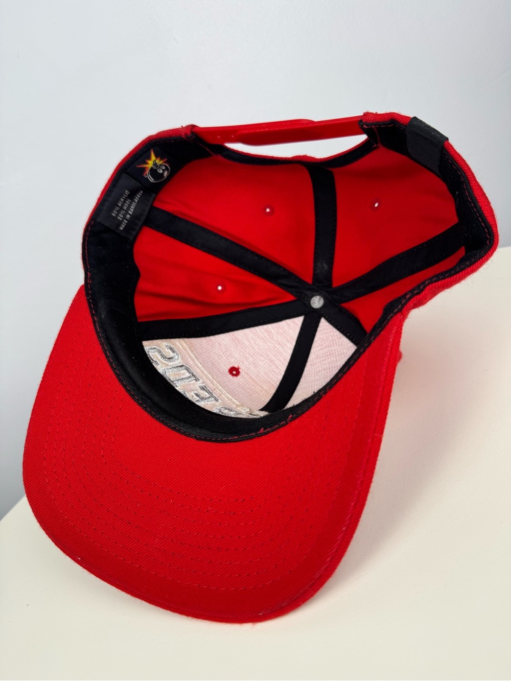 The Hundreds Red Snapback Hat - Picture 5 of 5